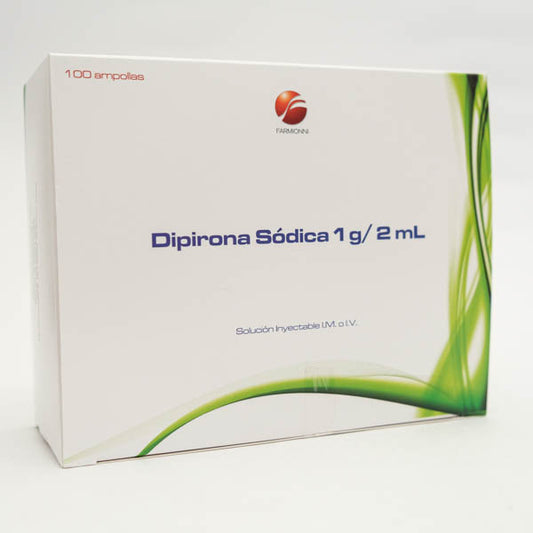 DIPIRONA (FARMI) 1 G/ 2 ML X 1 AMP