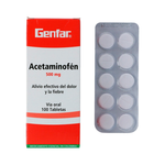 ACETAMINOFEN (GF) 500 MG X 100 TAB