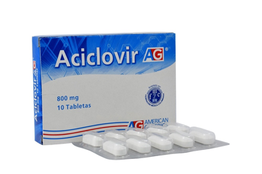 ACICLOVIR (A.G) 800 MG X 10 TAB