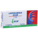LOPERAMIDA 2MG TABLETA ECAR INST