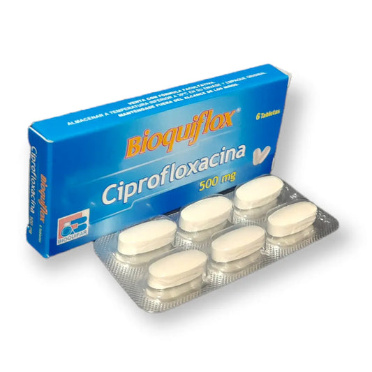 BIOQUIFLOX (LABQ) CIPROFLOXACINO 500 MG X 6 TAB