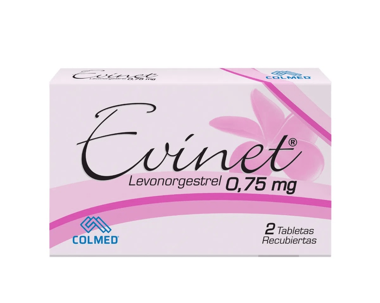 EVINET (COLMED) 0,75 MG X 2 TAB