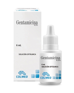 GENTAMICINA (COLMED) 0,3% SOL. OFTALMICA X 6 ML