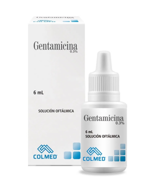 GENTAMICINA (COLMED) 0,3% SOL. OFTALMICA X 6 ML