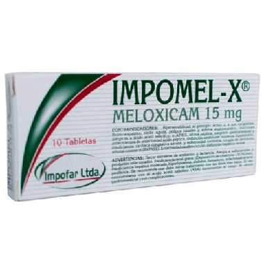 IMPOMEL X (IMPO) MELOXICAM 15 MG X 10 TAB