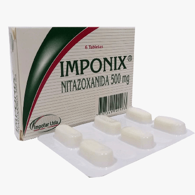 IMPONIX NITAZOXADINA (IMPO) 500 MG X 6 TAB