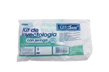 KIT DE INYECTOLOGÍA (ALFA) CON JERINGA X 1UND