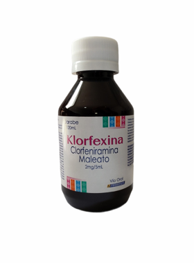 KLORFEXINA (FS) CLORFENIRAMINA 2MG/5ML X 120 ML