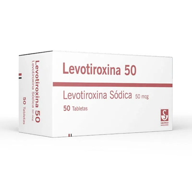 LEVOTIROXINA SODICA (SIEG) 50 MCG X 50 TAB