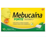 MEBUCAINA FORTE (GLAX) CLORURO+LIDOCAINA X 10 TAB