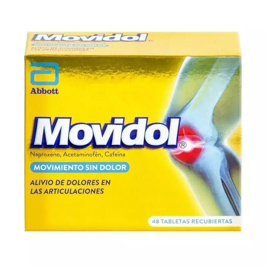 MOVIDOL (LAFRAN) NAPRO + ACET + CAFE X 48 TAB