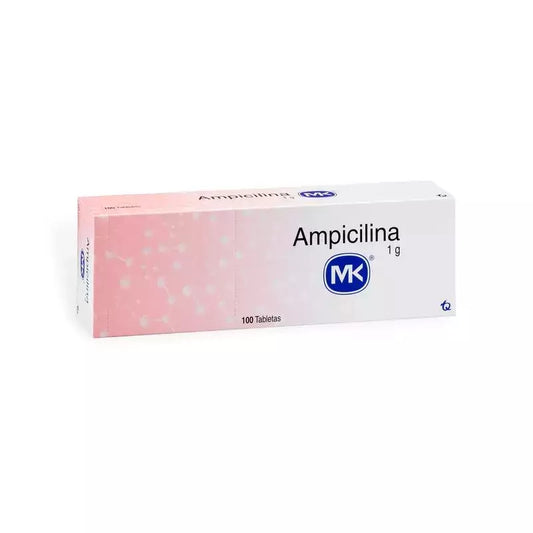 AMPICILINA (MK) 1 GR X 100 TAB