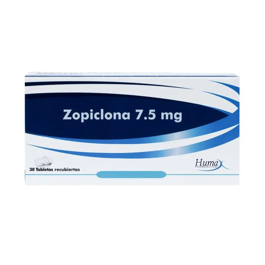 ZOPICLONA (HUMAX) 7.5 MG X 30 TAB