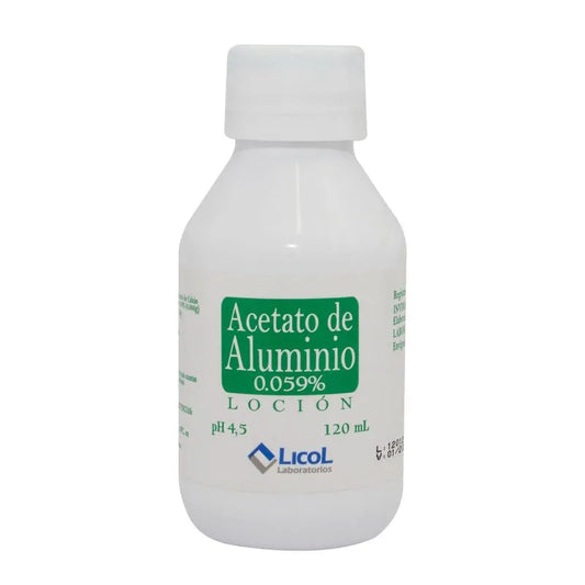 ACETATO DE ALUMINIO (LICOL) X 120 ML