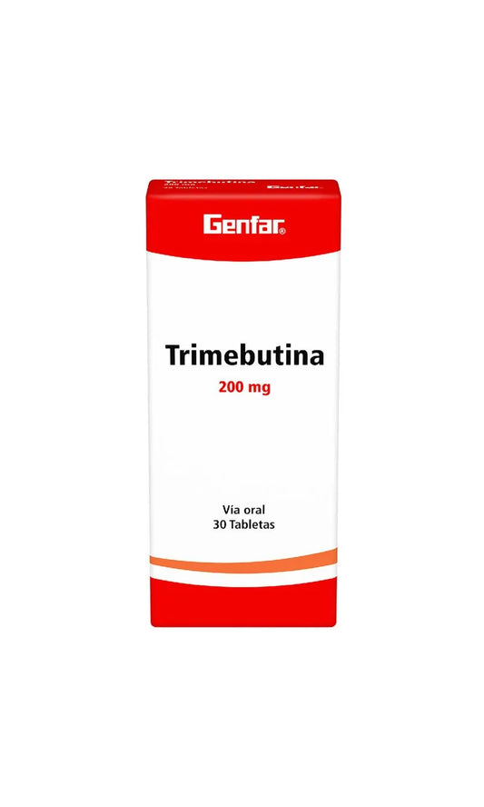 TRIMEBUTINA (GF) 200 MG X 30 TABLETAS