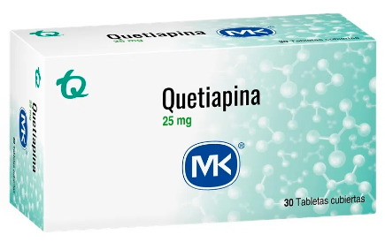 QUETIAPINA MK (TQ) 25 MG X 30 TAB