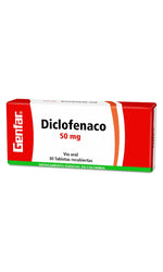 DICLOFENACO SODICO (GF) 50 MG X 30 TABLETAS