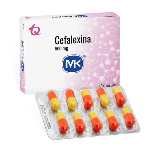 CEFALEXINA  MK (TQ) 500 MG X 10 CAP