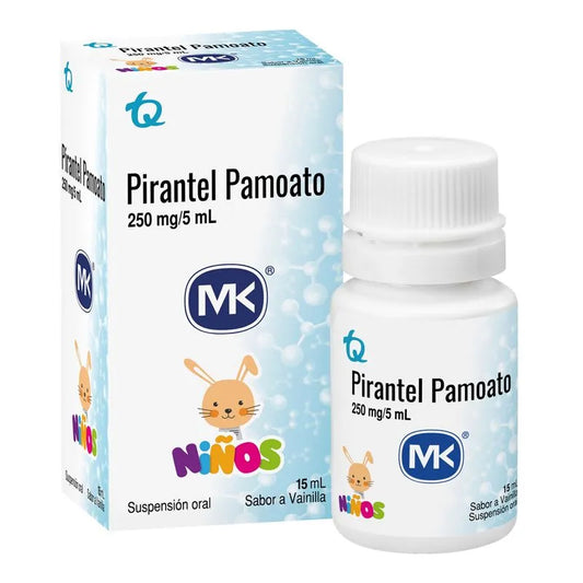 PAMOATO PIRANTEL (M.K) 250 MG X 15 ML