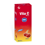 VITAMINA C MK (TQ) CEREZA 500 MG X 100 TAB