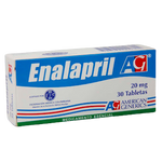 ENALAPRIL (A.G) 20 MG X 30 TAB