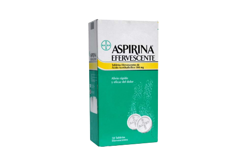 ASPIRINA (BAYER) EFERVECENTE 500 MG X 50 TAB