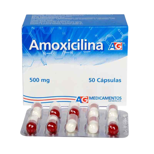 AMOXICILINA (A.G) 500 MG X 50 CAP