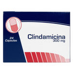 CLINDAMICINA (COAS) 300 MG X 24 CAP