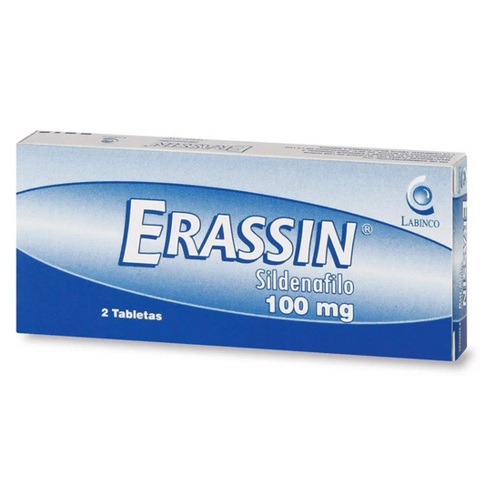 ERASSIN (LABIN) 100 MG X 2 TAB.