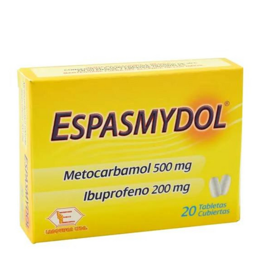 ESPASMYDOL (LABQ) METOC + IBUPROF X 20 TAB