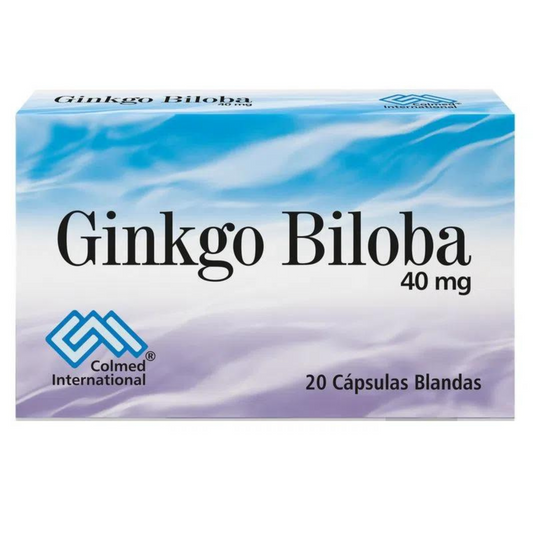 GINKGO BILOBA (COLMED) 40 MG X 20 CAP