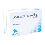 LEVOTIROXINA SODICA (COLMED) 50 MCG X 150 TAB