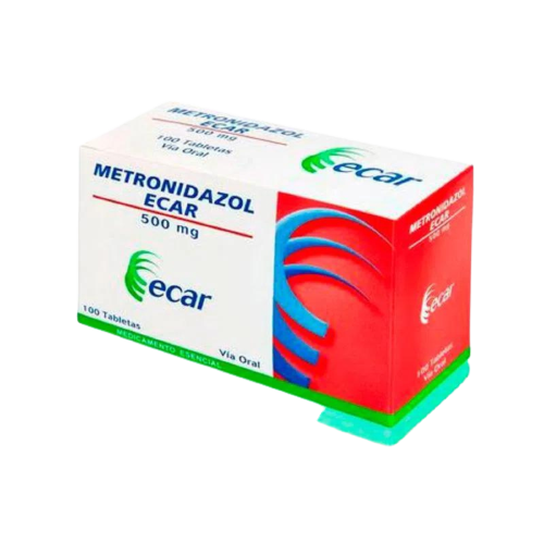 METRONIDAZOL (ECAR) 500 MG X 100 TAB
