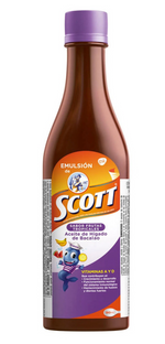 EMULSION DE SCOTT (GLAX) TROPICAL X 180 ML