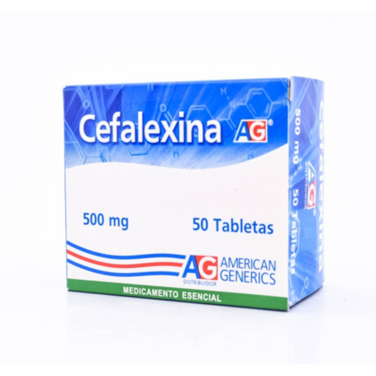 CEFALEXINA (A.G) 500MG X 50 TAB