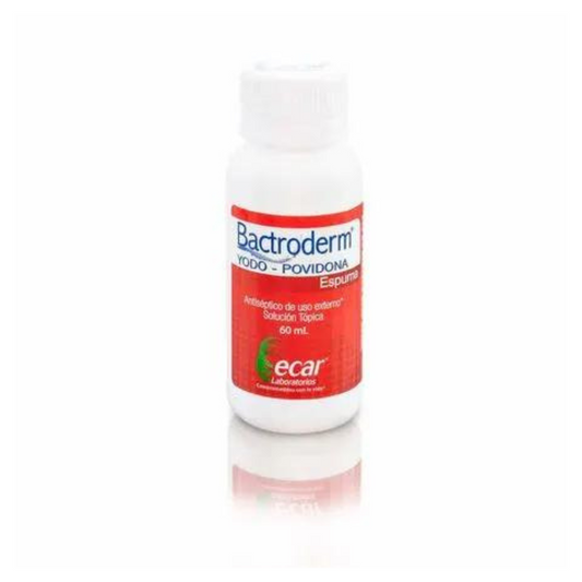 BACTRODERM (ECAR)  ESPUMA X 60 ML