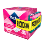 TOALLAS NOSOTRAS INVISIBLE RAPIGEL (FAMILIA) X 10 UNDS + 5 PROTECTORES