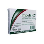 IMPOFIN Z (IMPO) AZITROMICINA 500 MG X 3 TAB