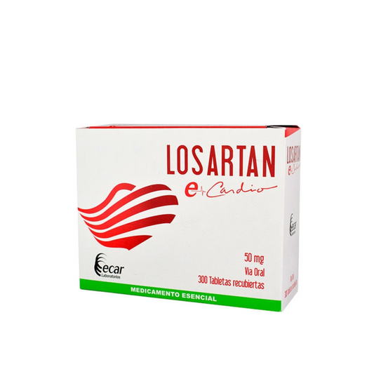 LOSARTAN (ECAR) 50 MG X 300 TAB