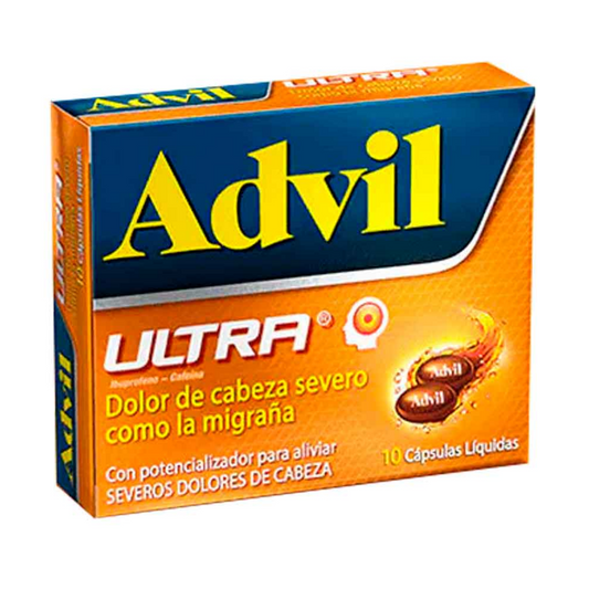 ADVIL ULTRA (PFIZER) X 10 CAP