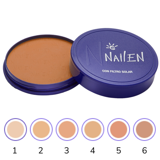 POLVO COMPACTO TONO 4 (NAILEN) FILTRO SOLAR X 14G