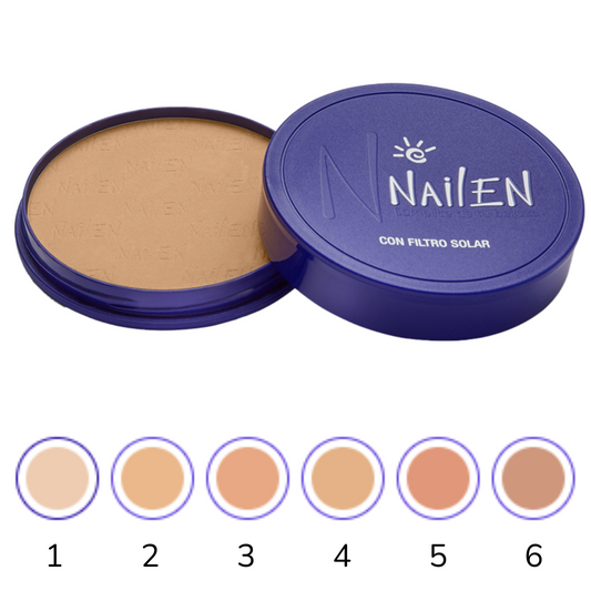 POLVO COMPACTO TONO 2 (NAILEN) FILTRO SOLAR X 14G