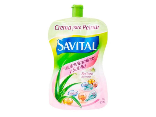 CREMA PARA PEINAR SAVITAL (LEVER) MULTIVITAMINAS X 95 ML