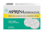 ASPIRINA (BAYER) 500 MG EFERVECENTE X 12 TAB