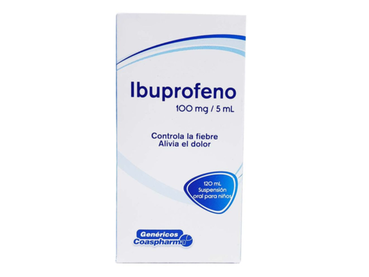 IBUPROFENO (COAS) 100 MG SUS X 120 ML