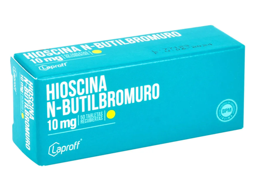 HIOSCINA (LPFF) N-BUTILBROMURO 10MG X 50 TAB