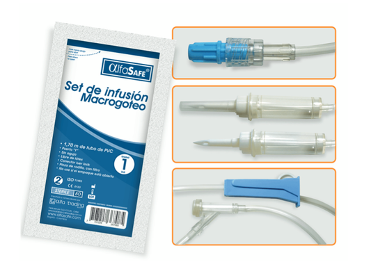 EQUIPO DE MACROGOTEO (ALFA) X 1 UND