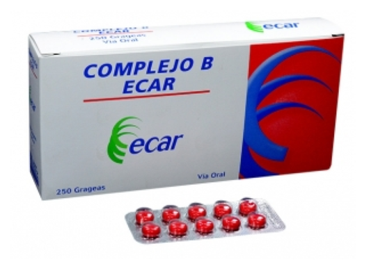 COMPLEJO B (ECAR) X 250 TAB