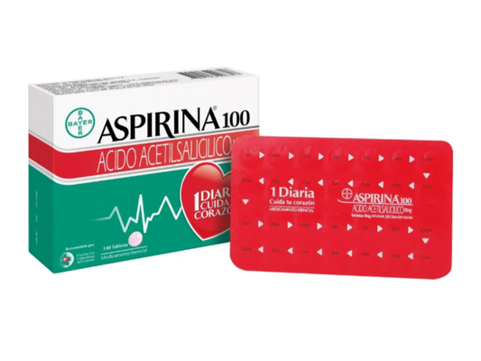 ASPIRINA (BAYER) 100 MG X 140 TAB