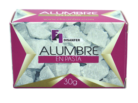 ALUMBRE NATURAL (DIFER) 30 GR X 12 UNS
